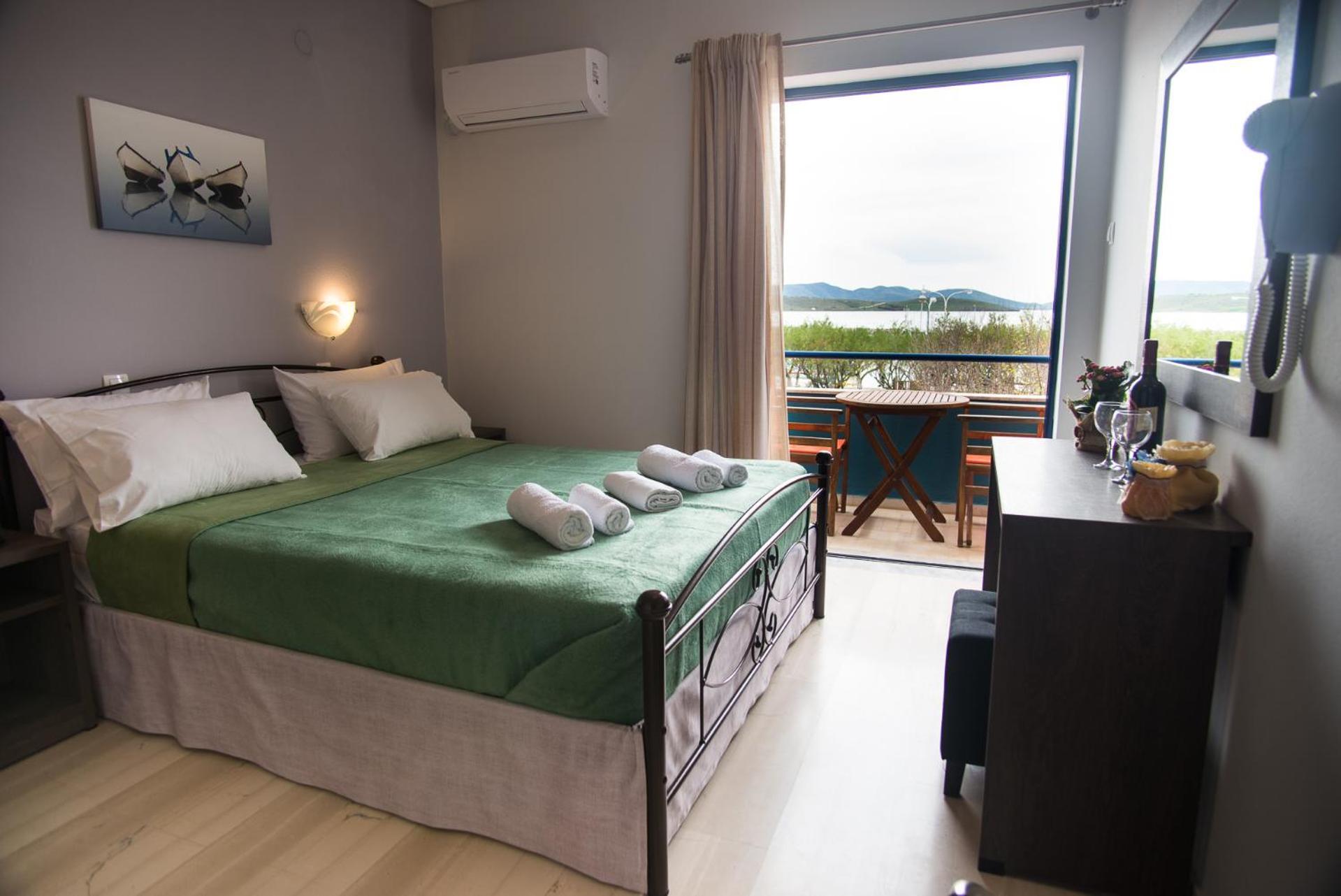 Galazio Limani - Rooms To Let Moudhros Экстерьер фото